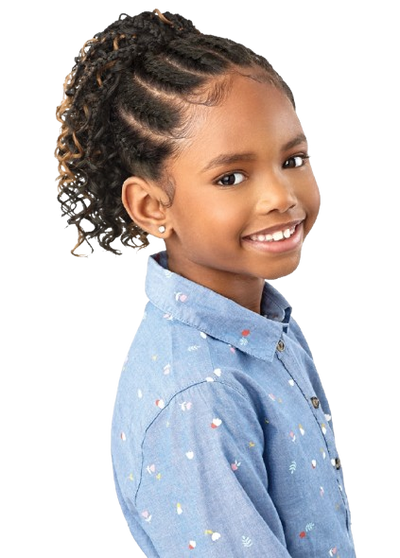 Outre Lil Looks Drawstring Ponytail - Boho Box Braids 10"