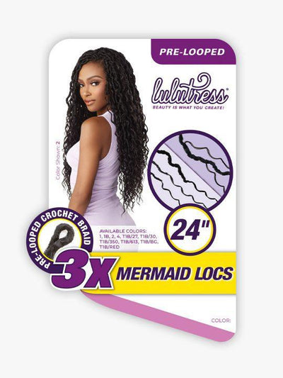 Sensationnel Lulutress 3x Mermaid Locs 24"