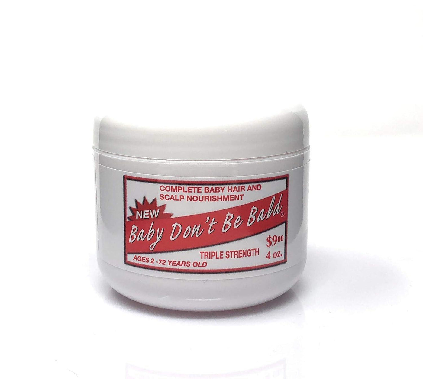 Baby Don't Be Bald Triple Strength (4oz)