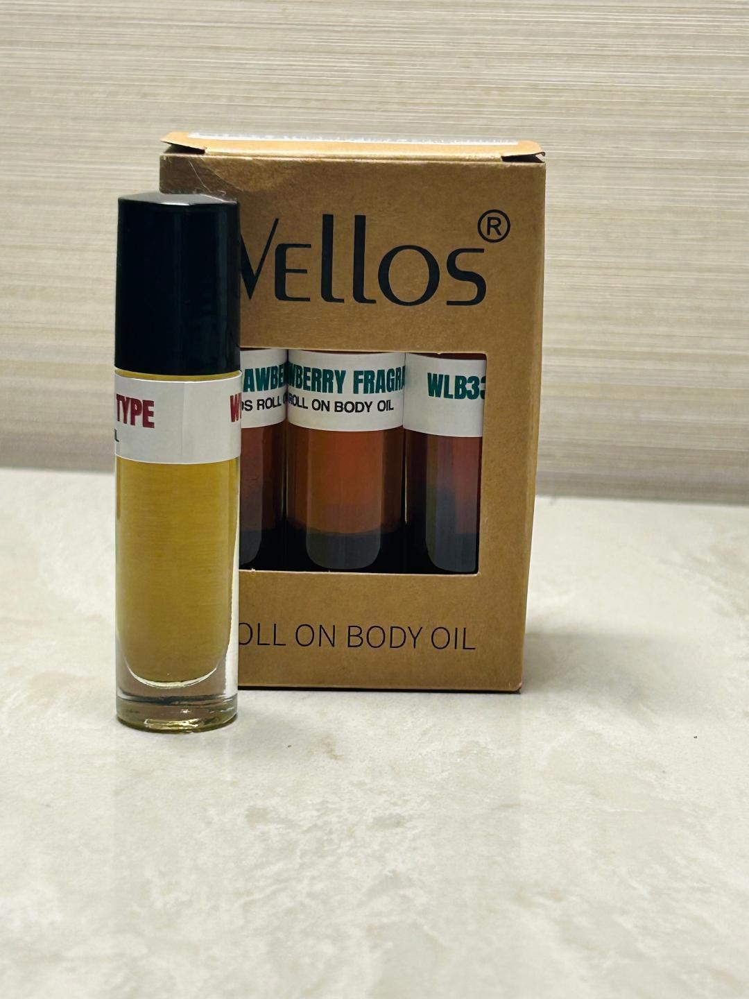 Wellos Roll-On Scented Body Oil 1ct