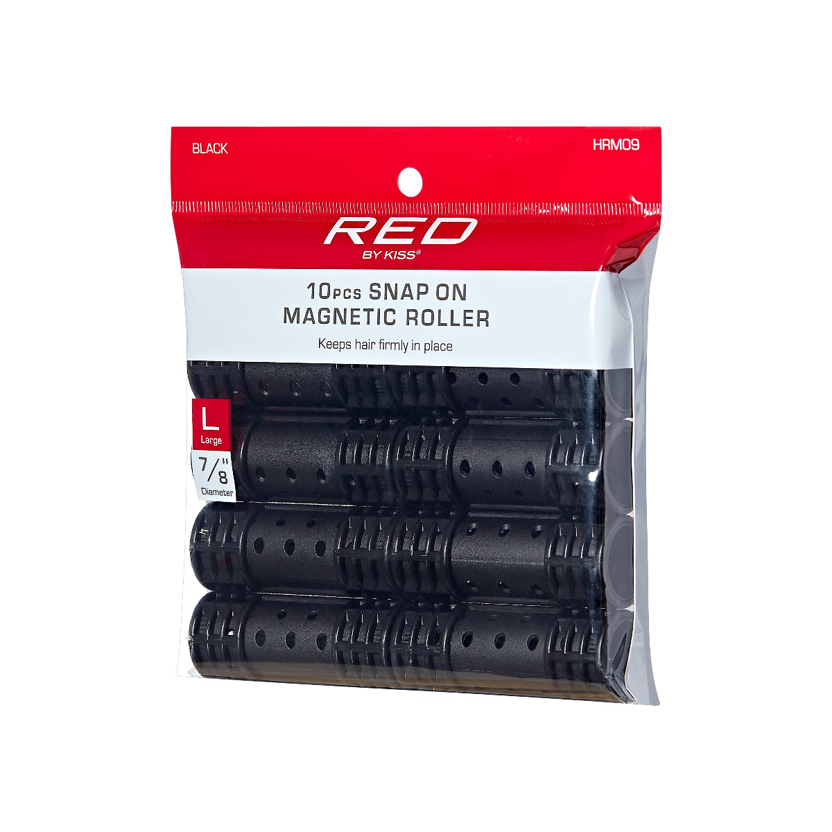 RED by Kiss Snap On Magnetic Roller