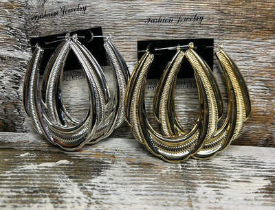 Fashion Jewelry Large Horseshoe Earring