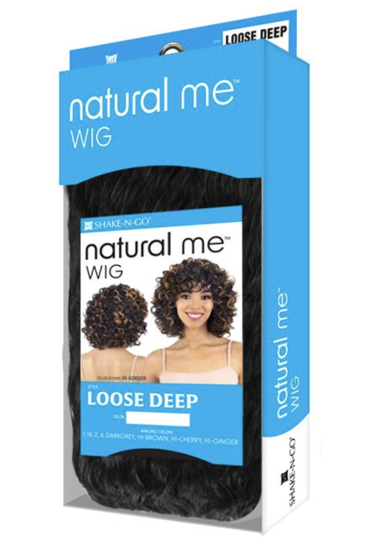 Shake N Go Natural Me Loose Deep Wig