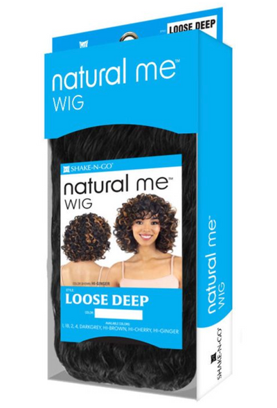 Shake N Go Natural Me Loose Deep Wig