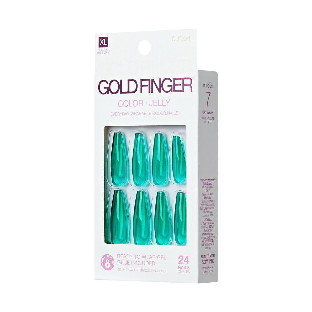 IVY Gold Finger Jelly Color Nails