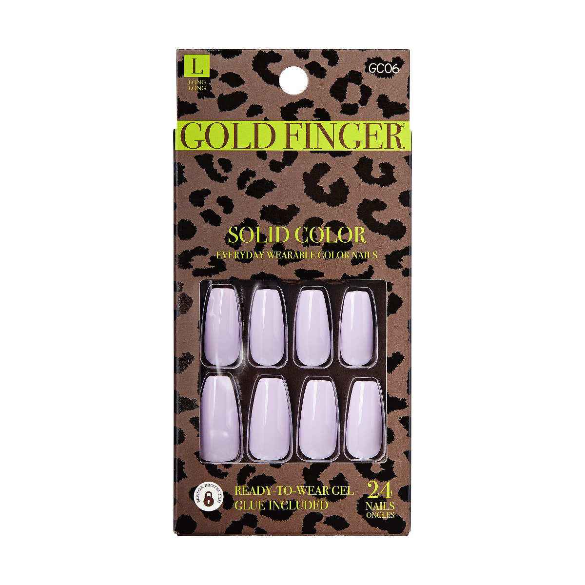 IVY Gold Finger Solid Color Nails