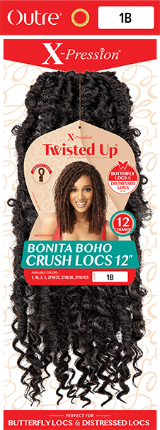 Outre X-Pression Twisted Up Bonita Boho Crush Locs 12"