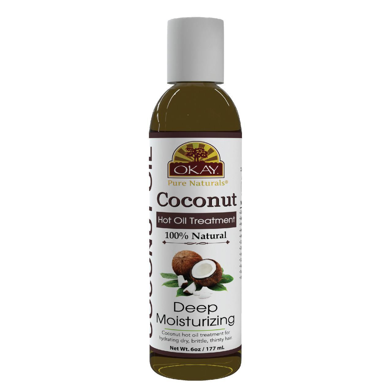 OKAY Coconut Hot Oil Treatment 6 oz