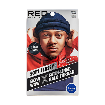 RED by Kiss Satin Lined Halo Turban