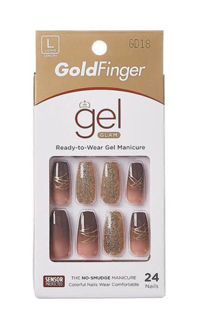 IVY Gold Finger Trendy Nails