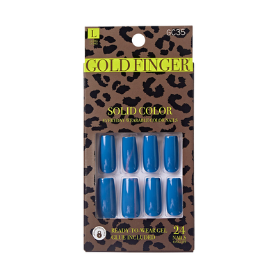 IVY Gold Finger Solid Color Nails