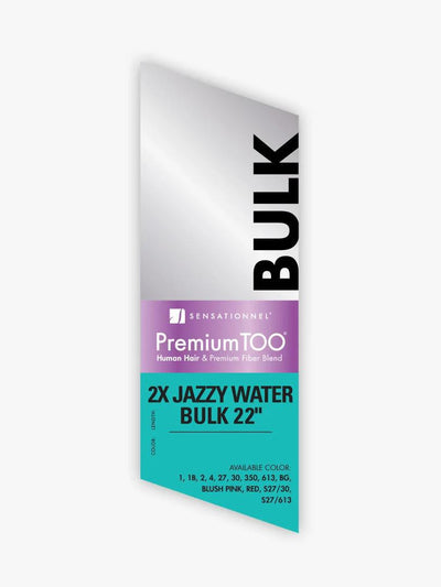 Sensationnel PremiumToo 2x Jazzy Water Bulk 22"