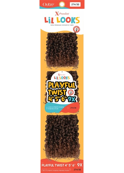 Outre Lil Looks - 9X Playful Twists 4" 5" 6"