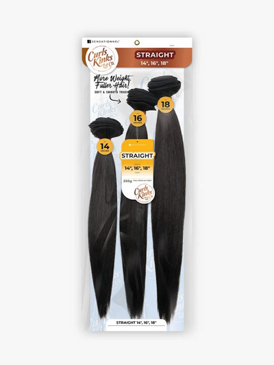 Sensationnel Curls Kinks & Co Multi Bundles - Straight