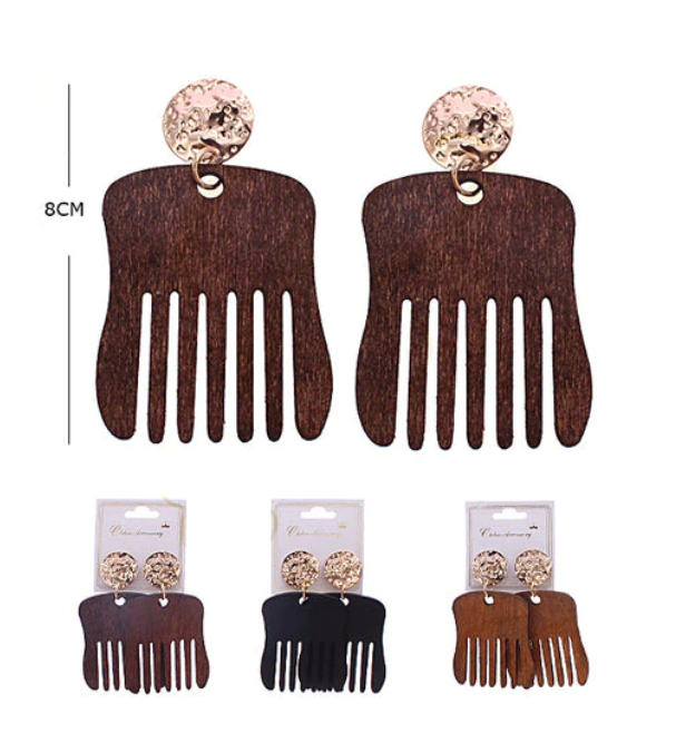 Fashion Earrings Afro 2031E