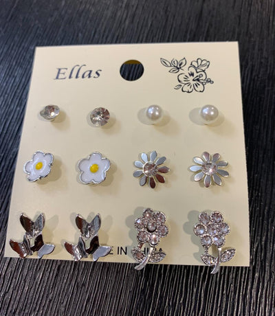 Ellas Assorted Kid Earrings (6 pair)