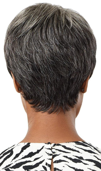Outre Fab & Fly Full Cap Wig Gray Glamour - Eden