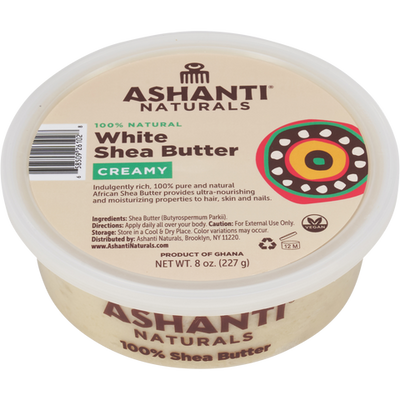 Ashanti 100% Creamy White Shea Butter