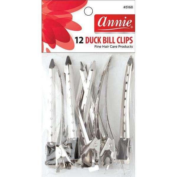 Annie Duck Bill Clips 12ct (#3168)