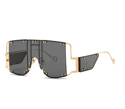 Oversized Steampunk Goggle Sunglasses A0405