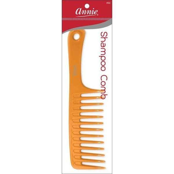 Annie Shampoo Comb Assorted Colors (#22)