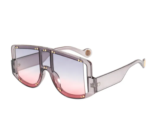 Oversized Goggle Sunglasses 50400