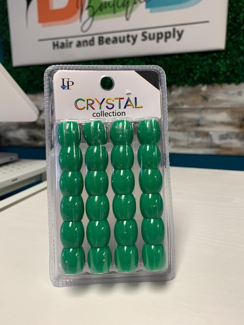 UP Crystal Jumbo Beads 24 ct - Green