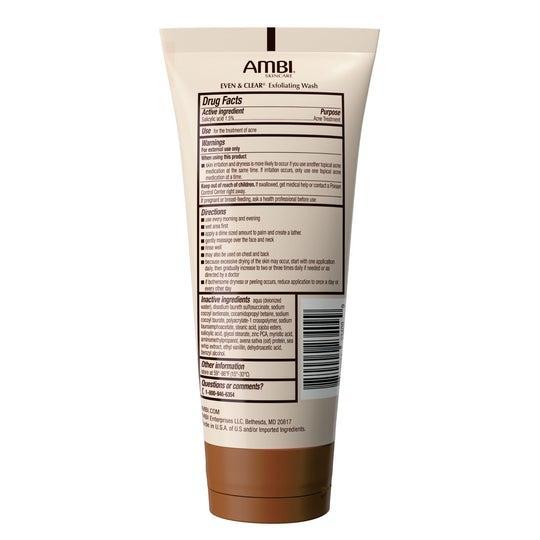 Ambi Even & Clear Exfoliating Wash (5 oz)