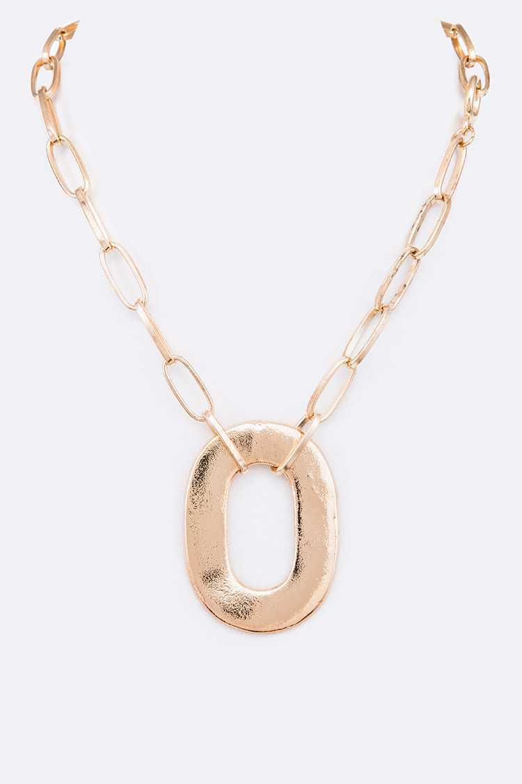 Ring Pendant Necklace - Biva Beauty Boutique