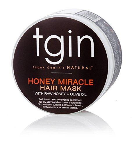 TGIN Honey Miracle Deep Conditioner For Natural Hair (12 oz)
