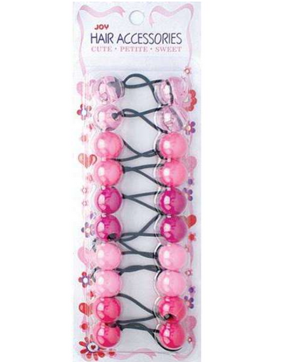 Joy Twin Beads Ponytailers 20MM 10Ct