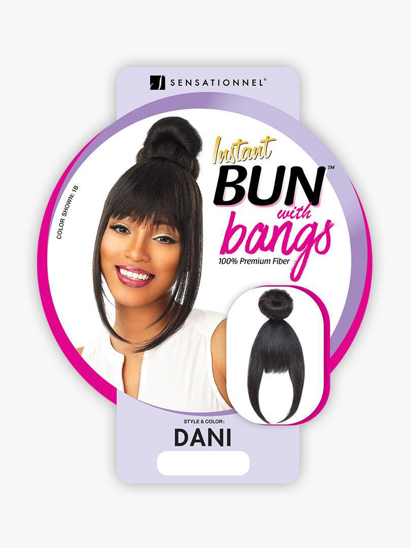Sensationnel Instant Bun w/ Bangs - Dani