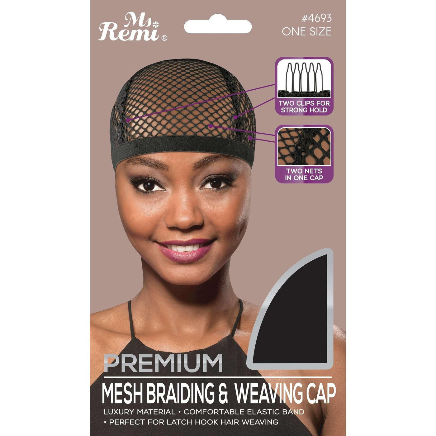 Ms Remi Mesh Braiding & Weaving Cap - Biva Beauty Boutique