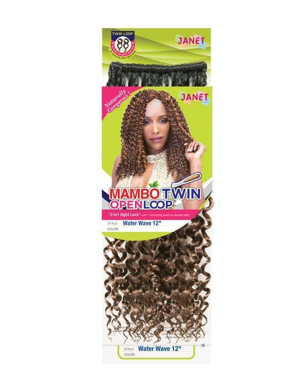 Janet Collection Mambo Water Wave 12" - Biva Beauty Boutique