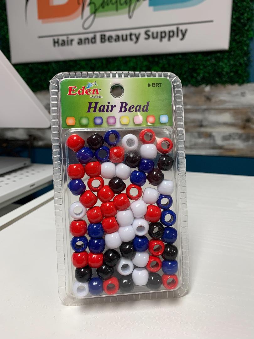 Eden Large Beads 60ct #BR7 - Red/Black/Blue/White