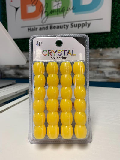 UP Crystal Jumbo Beads 24 ct - Yellow