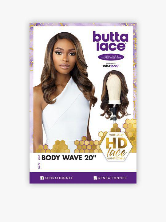 Sensationnel Butta Lace Wig - Body Wave 20" HH Blend