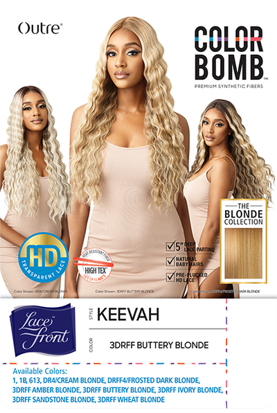 Outre Color Bomb Lace Front Wig - Keevah
