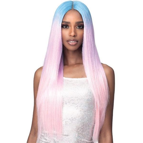 Bobbi Boss Synthetic Hand-Tied Part Lace Front Wig - Kinsley