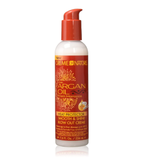 Creme of Nature Argan Heat Protectant Blow Out Creme (7.6 oz)