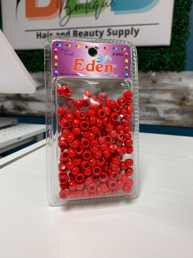 Eden Small Beads #BR2 200 ct - Red