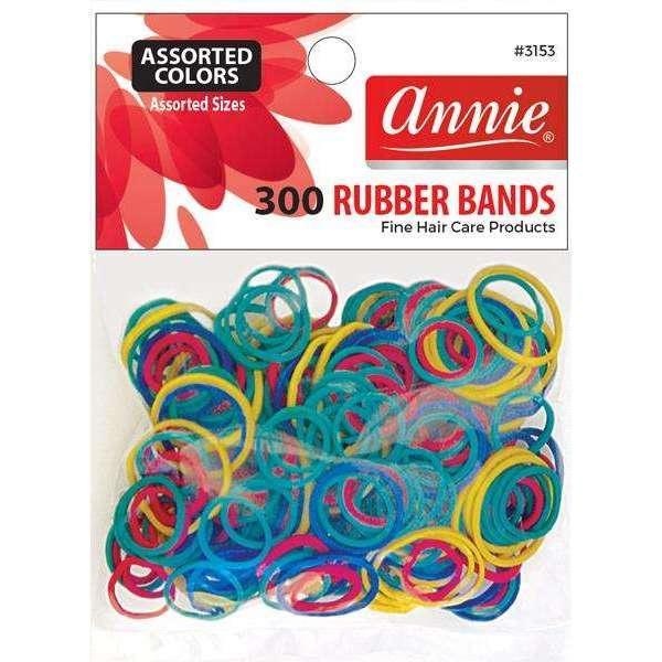 Annie Rubber Bands Asst Size 300ct