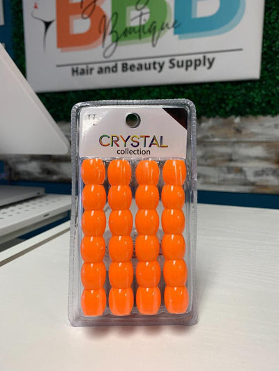 UP Crystal Jumbo Beads 24 ct - Orange
