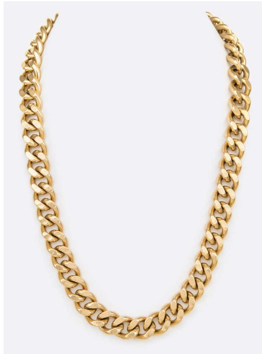 Link Necklace Gold