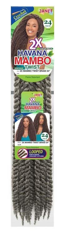 Janet Collection 2X Mambo Twist Braid 24"