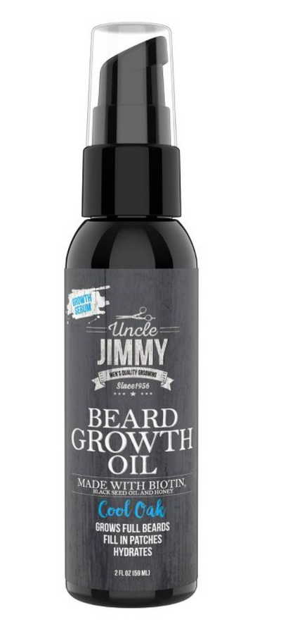 Uncle Jimmy Beard Growth Oil (2 oz)