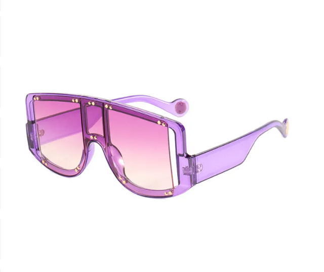Oversized Goggle Sunglasses 50400