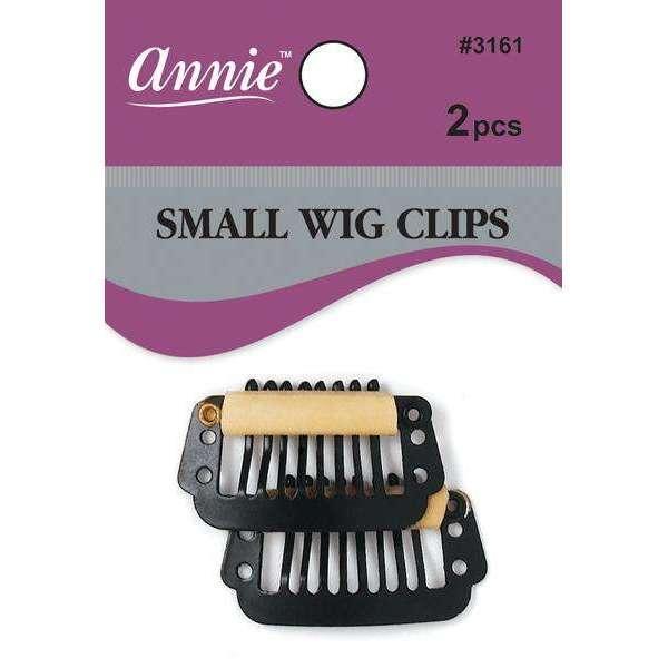 Annie Wig Clips Small 2ct (Black #3161)