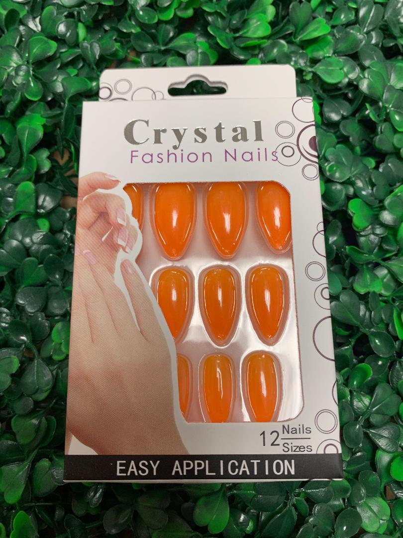 Crystal Fashion Press-On Nails