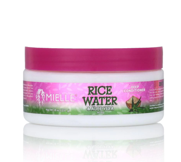 Mielle Rice Water & Aloe Deep Conditioner (8 oz)